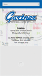 Mobile Screenshot of gartner-refrig.com